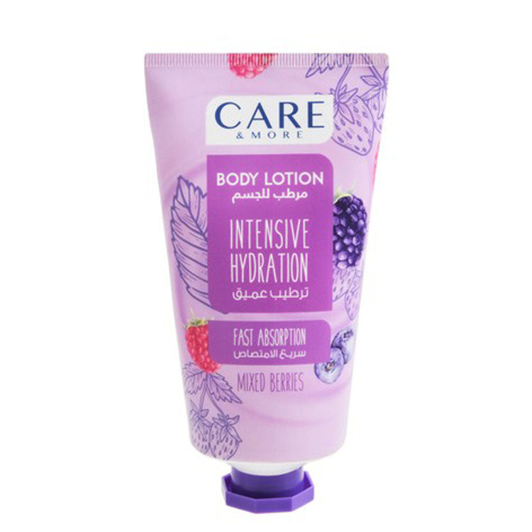 Care & More Intensive Hydrating Body Lotion Mixed Berries Scent