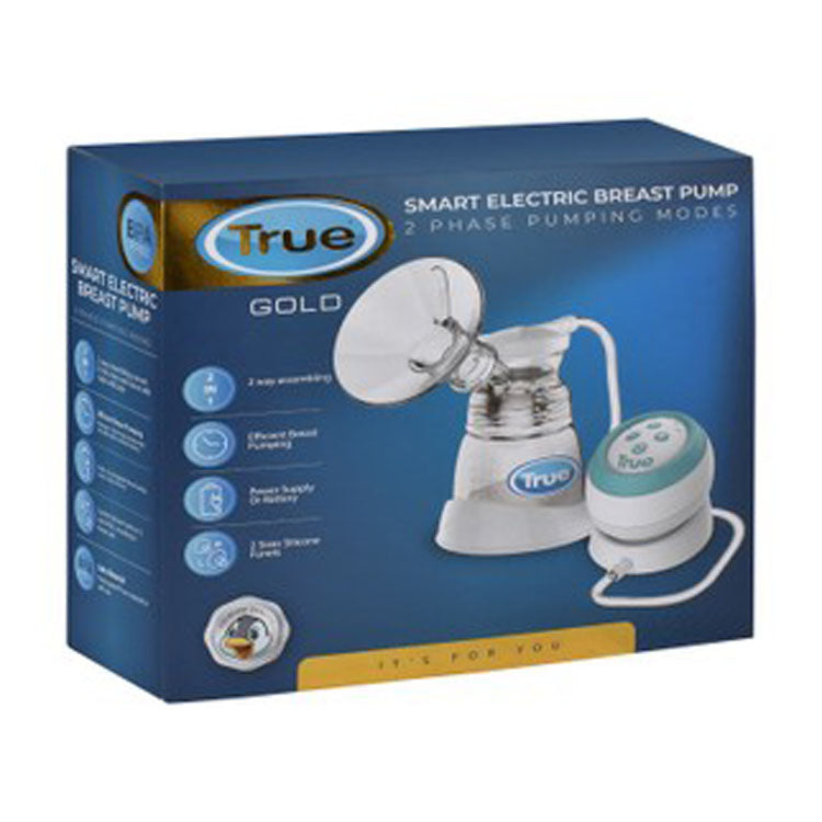 True Gold Smart Electric Breast Pump - BPA free