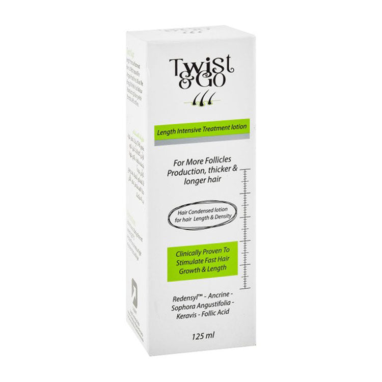 Twist & Go Length Intensive, Growth Stimulating & Follicle Producing Hair Treatment Lotion with Redensyl, Acrine & Folic Acid