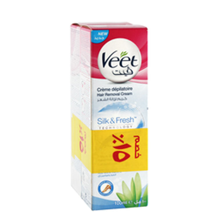 Veet Silk & Fresh Technology Hair Removal Cream for Sensitive Skin (15% Off)