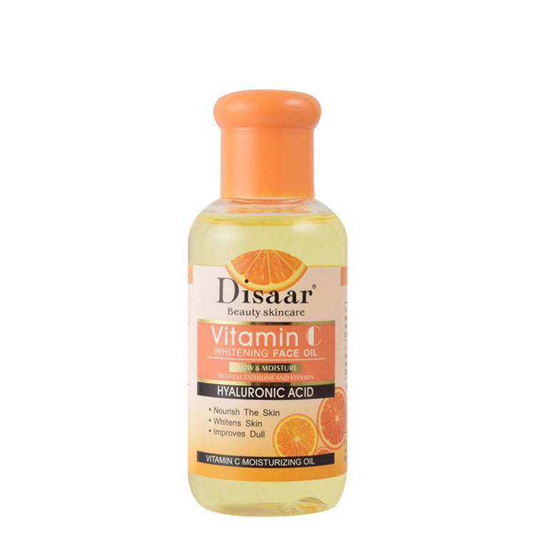 Disaar Moisturizing, Nourishing & Whitening Face Oil with Vitamin C, Glutathione & Hyaluronic Acid