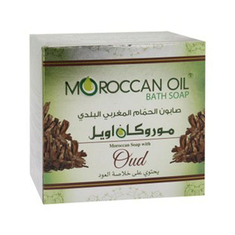 Moroccan Oil Bath Liquid Soap with Oud with Free Luffah