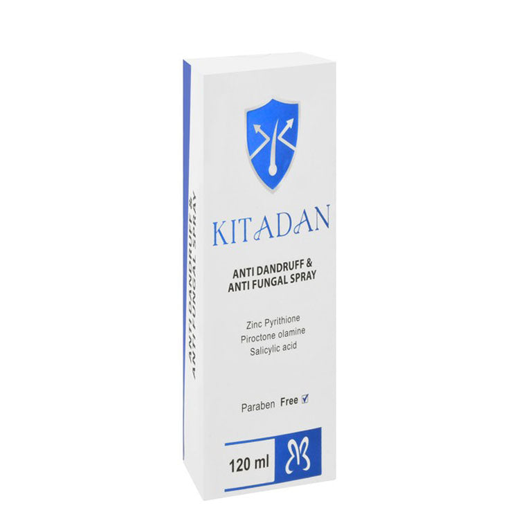Kitadan Anti-Dandruff & Anti-Fungal Spray with Zinc Pyrithione, Piroctone Olamine & Salicylic Acid - parabens free