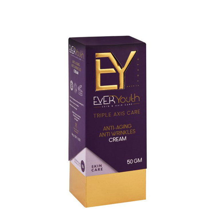 Ever Youth Triple Axis Care Anti-Aging & Anti-Wrinkles Face Cream - animal testing free