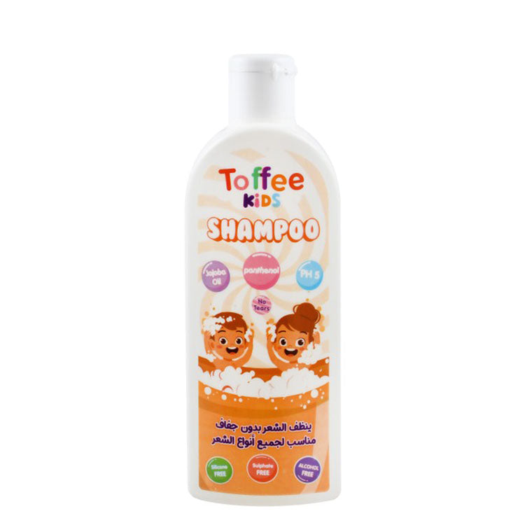 Toffee Kids Shampoo with Jojoba Oil & Panthenol pH5 - tear free, silicone free, sulfate free