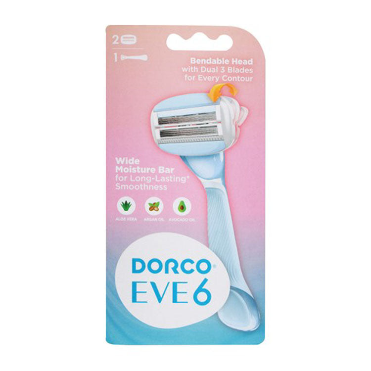 شفرة حلاقة دوركو إيف 6 بزيت الأفوكادو وزيت الأرغان والصبار
