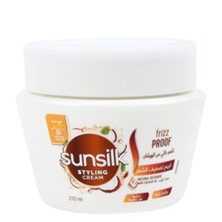 Sunsilk Natural Recharge Frizz Proof Styling Cream with Coconut Oil