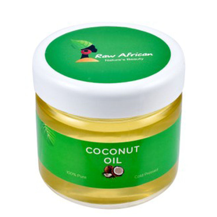 Raw African Cold Pressed Coconut Oil - animal testing free