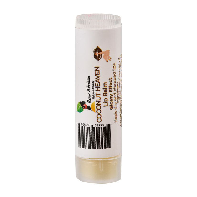 Raw African Glossy Coconut Heaven Lip Balm