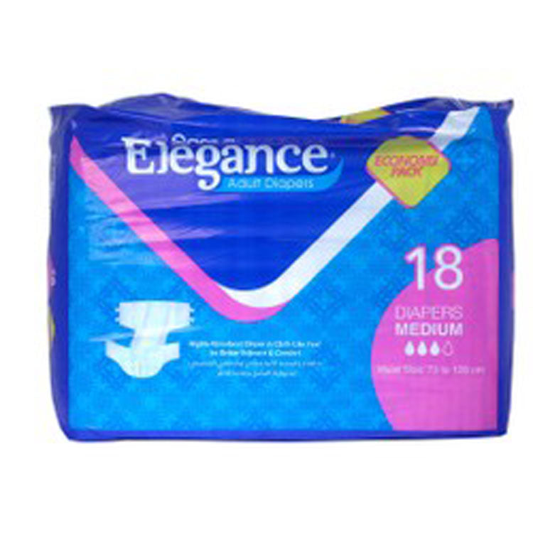 حفاضات سانيتا إليجانس متوسطة الحجم للبالغين (محيط الخصر 73-128 سم)