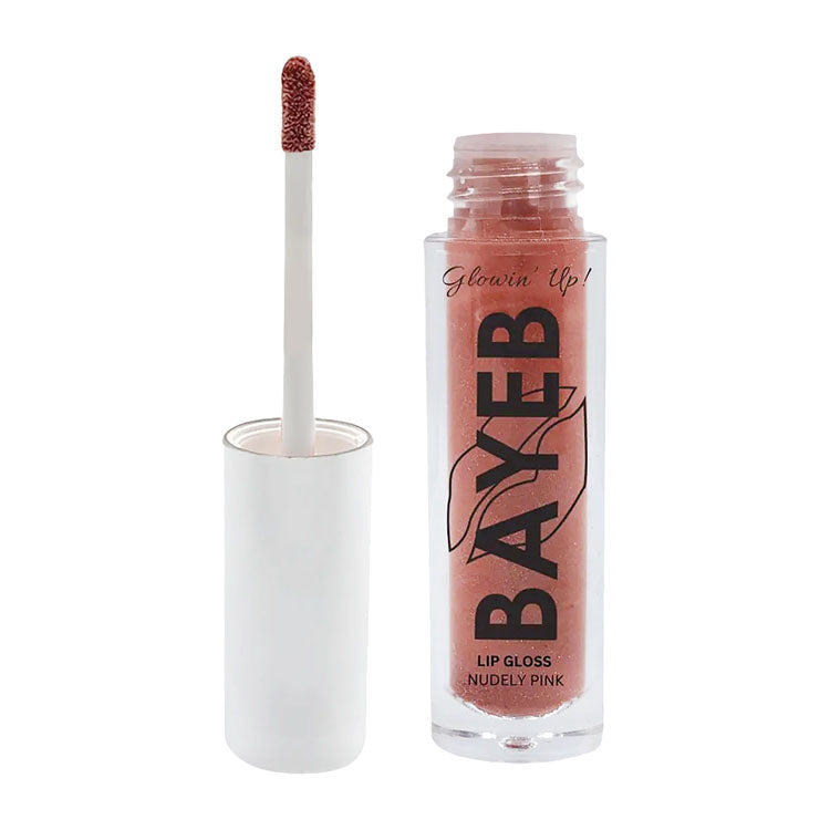 Bayeb Glowin' Up Lip Gloss Nudely Pink