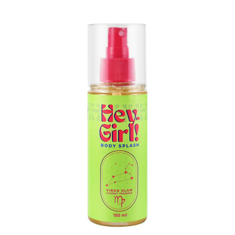 Hey Girl Virgo Glam Body Splash Coconut Scent