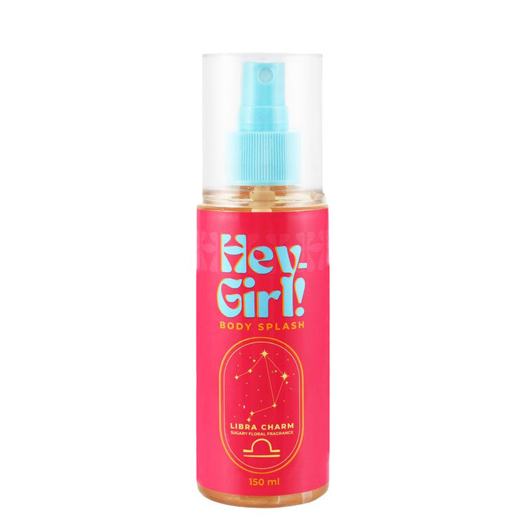 Hey Girl Libra Charm Body Splash Sugary Floral Scent
