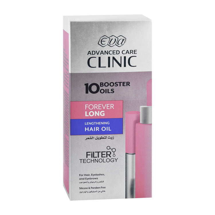 زيت إيفا أدفانسد كير المقوي لإطالة الشعر والرموش والحواجب 10 في 1 - خالٍ من السيليكون والبارابين