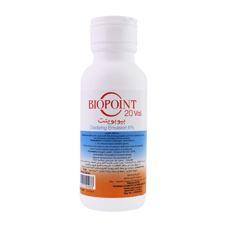 Biopoint 6% Oxidizing Hair Emulsion