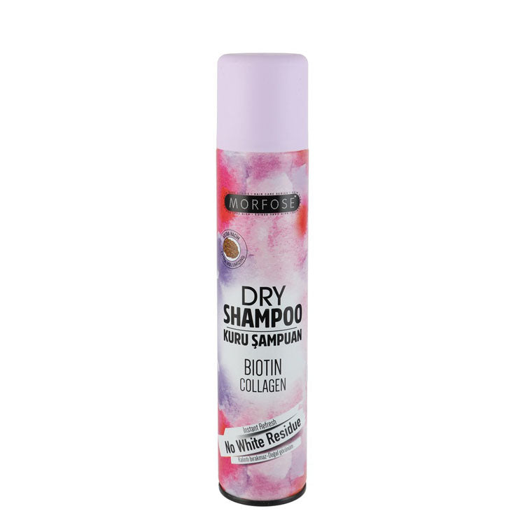 Morfose Instant Refreshing Dry Shampoo with Biotin & Collagen for Extra Volume