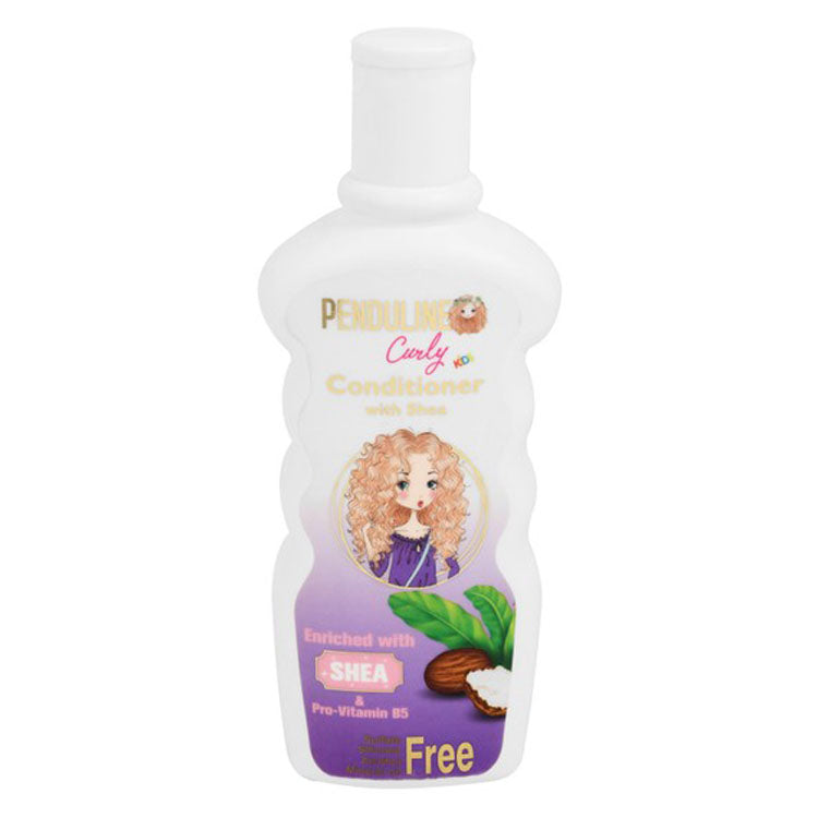 بلسم بندولين كيرلي للأطفال مضاد للحساسية مع زبدة الشيا وفيتامين 5 - خالٍ من الكبريتات والسيليكون والكحول