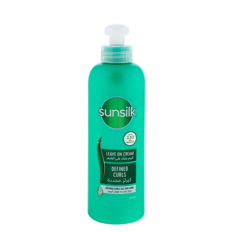 Sunsilk Defining & Hydrating Leave On Hair Cream with Jojoba Oil - cruelty free