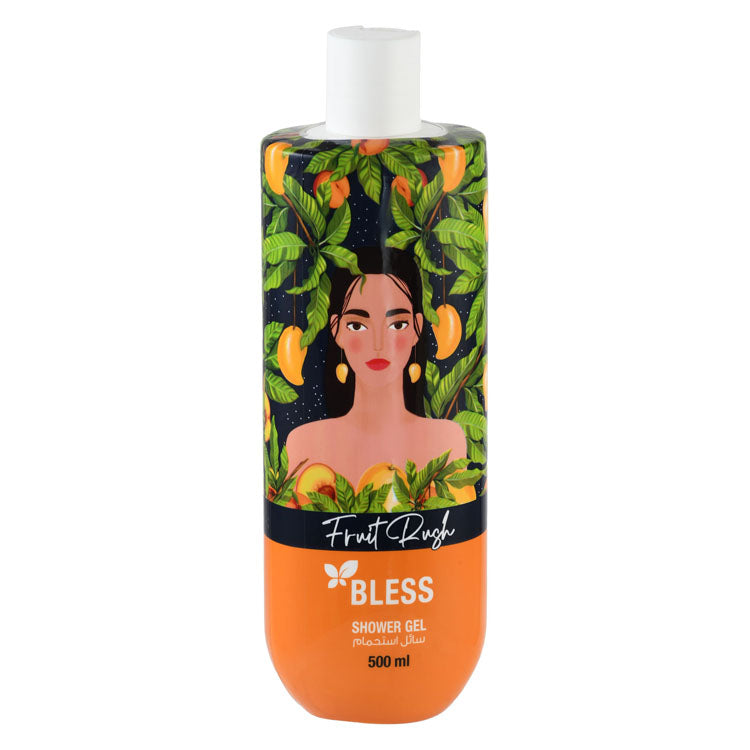 Bless Revitalizing & Moisturizing Shower Gel Fruit Rush Scent with Vitamin E & Pro-Vitamin B5