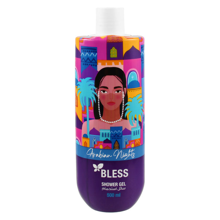 Bless Revitalizing & Moisturizing Shower Gel Arabian Nights Scent with Vitamin E & Pro-Vitamin B5