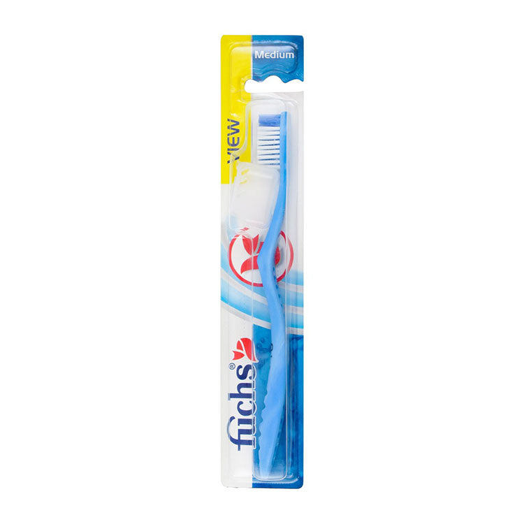 Fuchs View Blue Medium Toothbrush