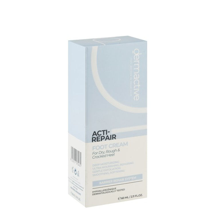كريم اكتي-ريبير هايبو-أليرجينيك مرطب ومغذي ومنعم للقدمين من ديرماكتيف للبشرة الجافة والخشنة والكعوب المتشققة