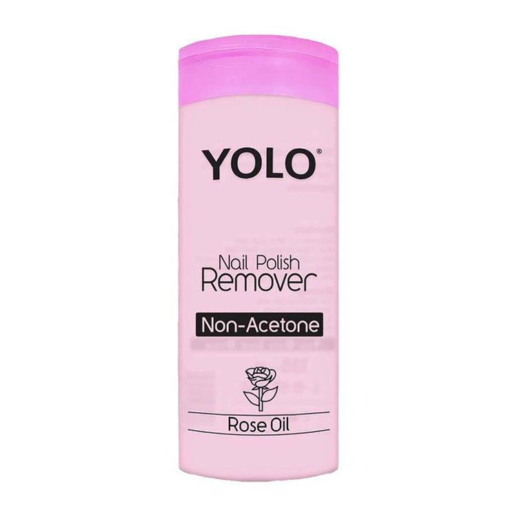 Yolo Nail Polish Remover with Rose Oil - acetone free