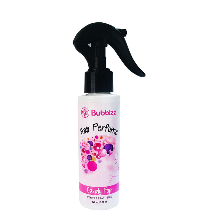 Bubblzz Hair Perfume with Vitamin E & Panthenol Candy Pop - alcohol free, parabens free
