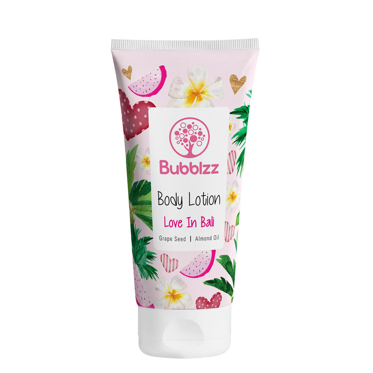 Bubblzz Love In Bali Body Lotion with Grape Seed & Almond Oil