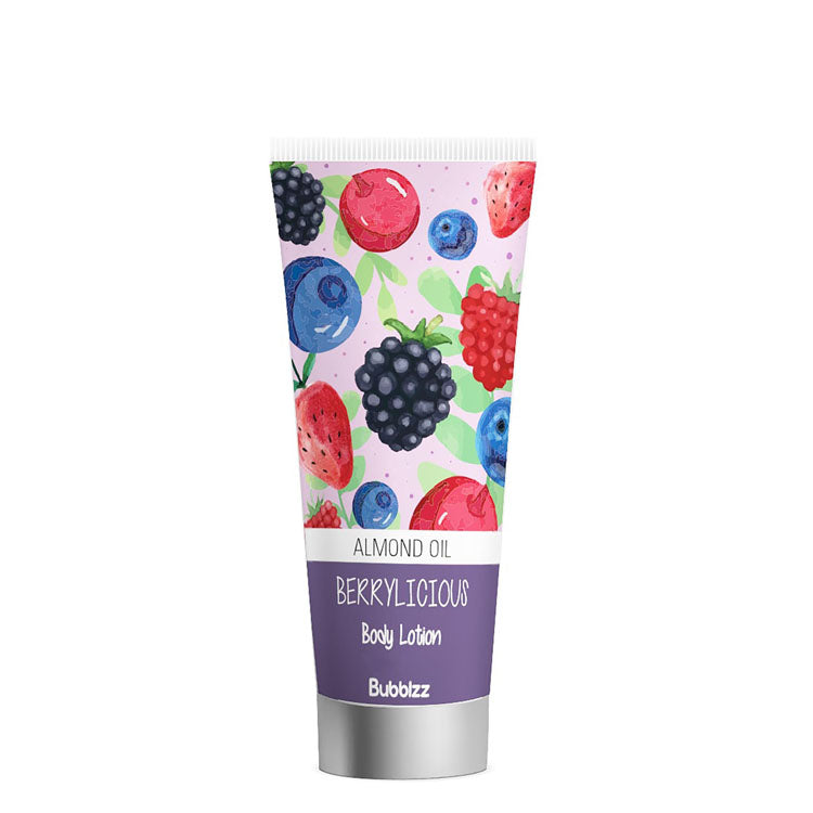 Bubblzz Body Lotion Berrylicious Scent with Almond Oil