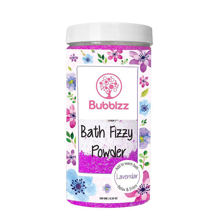 Bubblzz Lavendar Fizzy Bath Powder