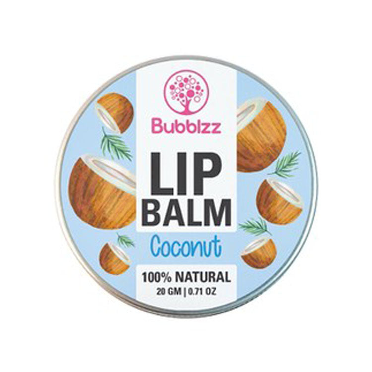 Bubblzz Lip Balm Coconut Flavor 1 pcs