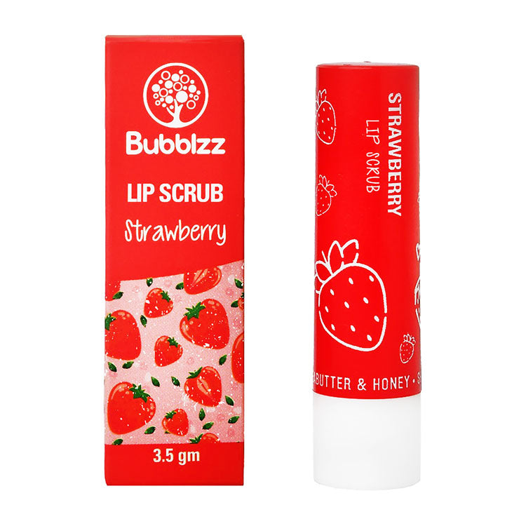 Bubblzz Lip Scrub Strawberry Flavor