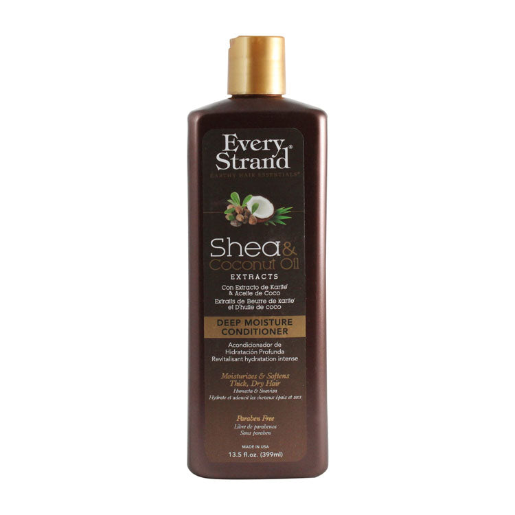 Every Strand Deep Moisture Conditioner with Shea & Coconut Oil for Thick & Dry Hair - parabens free
