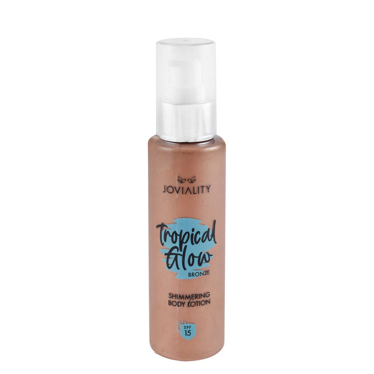 Joviality Tropical Glow Bronze Shimmering Body Lotion SPF 15
