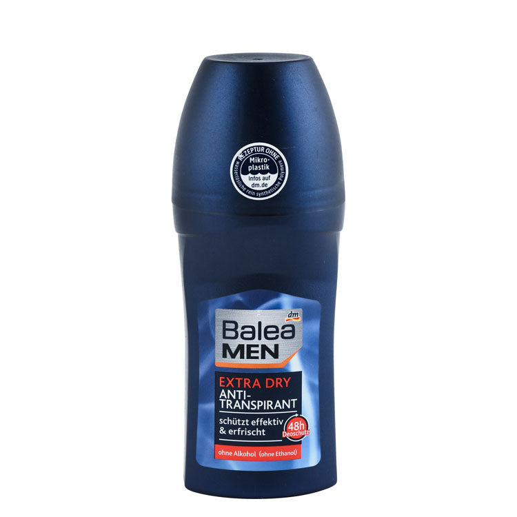Balea Men Extra Dry Antitranspirant Roll-On Deodorant - alcohol free