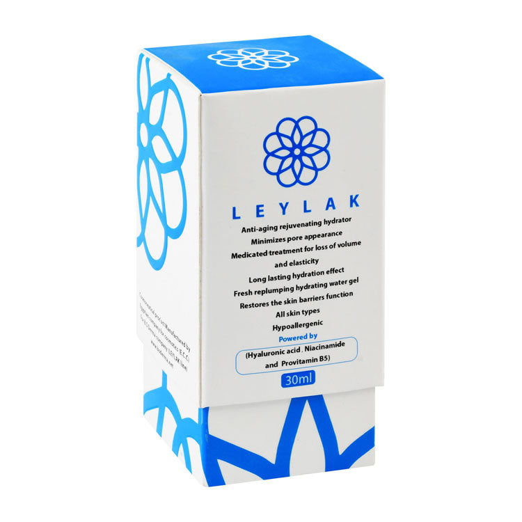 Leylak Hypoallergenic Rejuvenating, Hydrating & Anti-Aging Face Serum with Hyaluronic Acid, Niacinamide & Provitamin B5 for All Skin Types