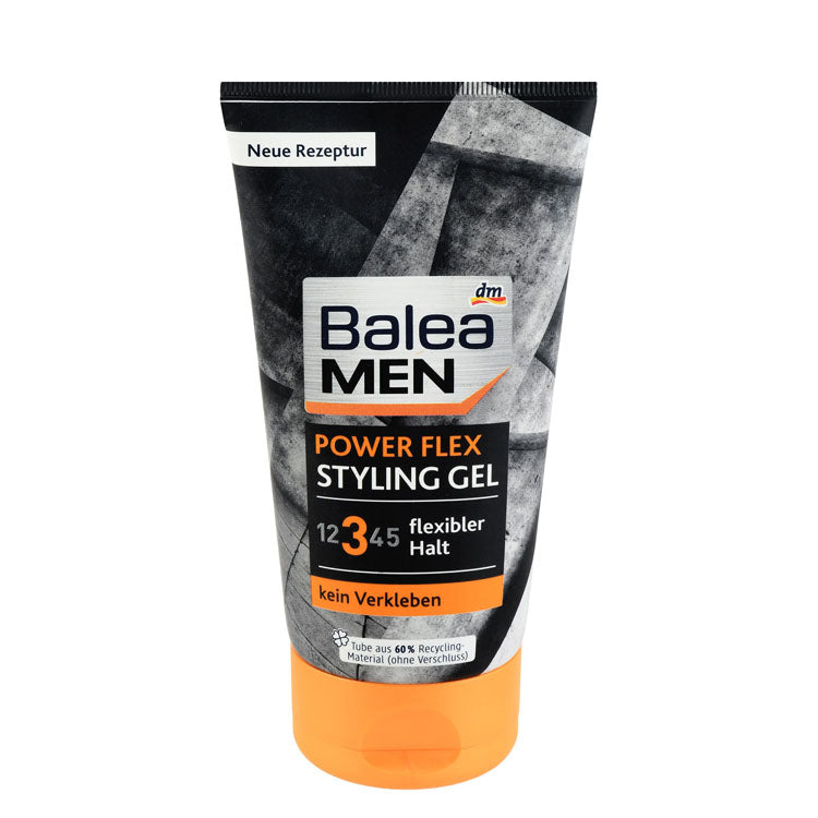 Balea Men Power Flex Non-Stick Hair Styling Gel Flexible Hold 3