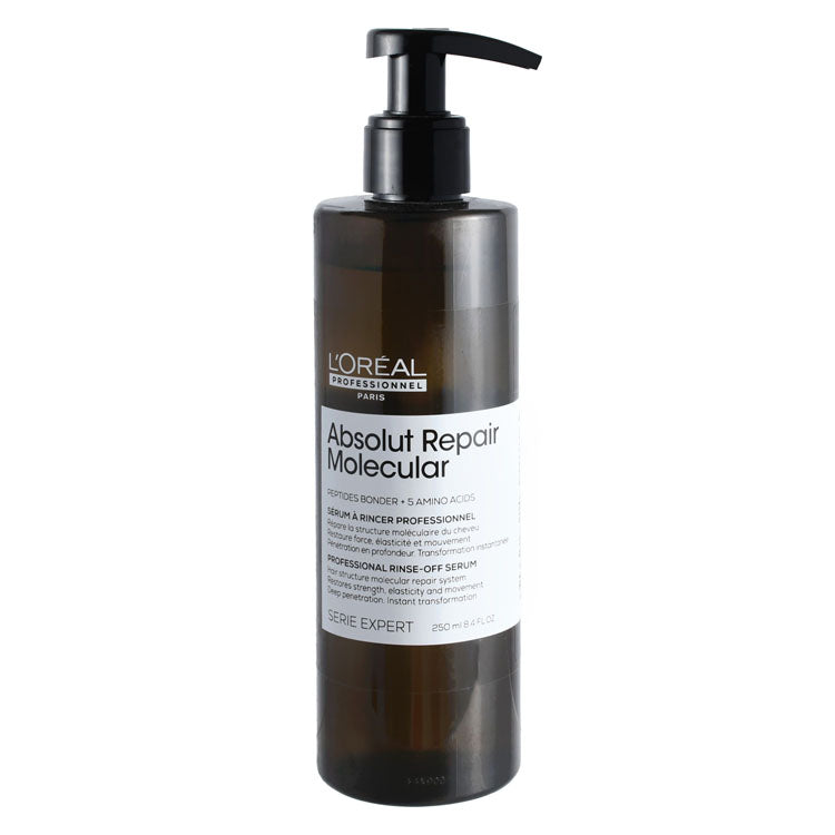 سيروم لوريال بروفيسيونال سيري إكسبرت مرمم ومعالج للشعر يُشطف، بالببتيدات والرابطة والأحماض الأمينية