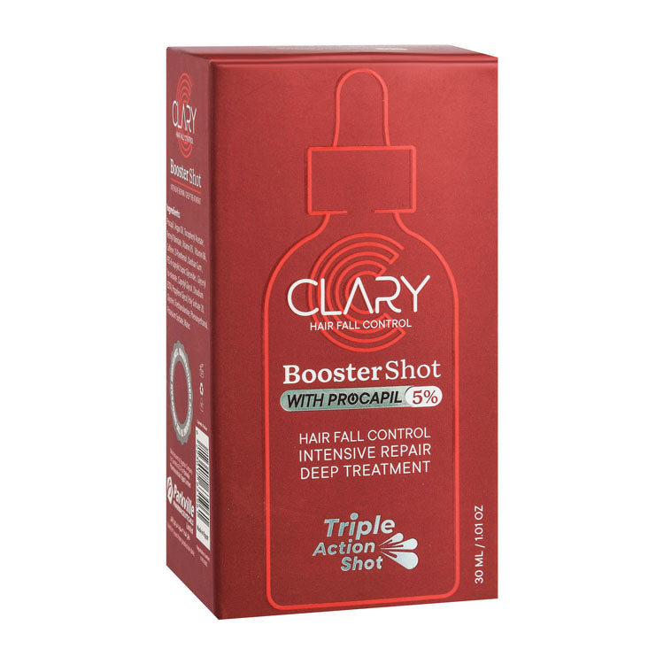 Clary Repairing & Anti-Hair Fall Booster Shot with Procapil - parabens free, sulfate free, silicone free