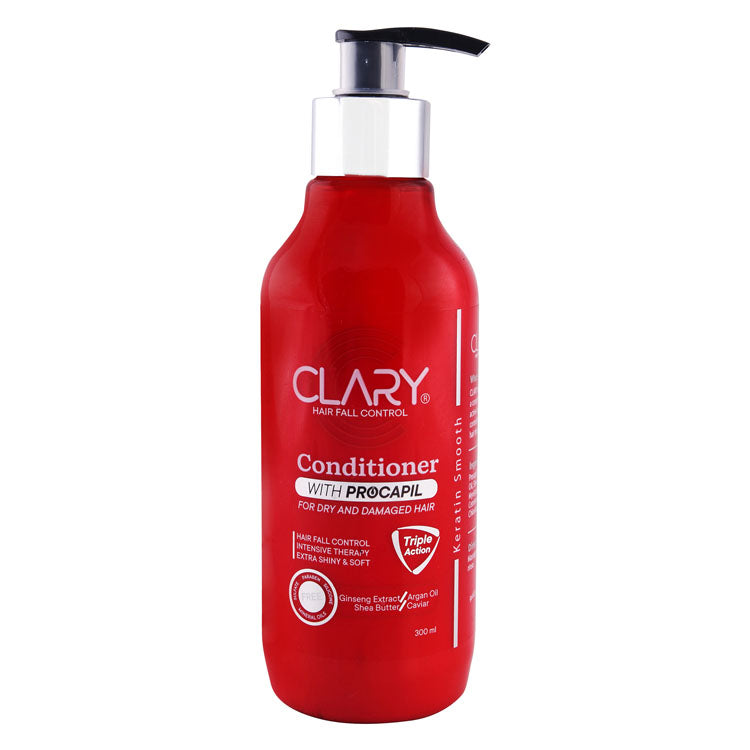 Clary Anti-Hair Fall Conditioner with Procapil for Dry & Damaged Hair - parabens free, silicone free, sulfate free