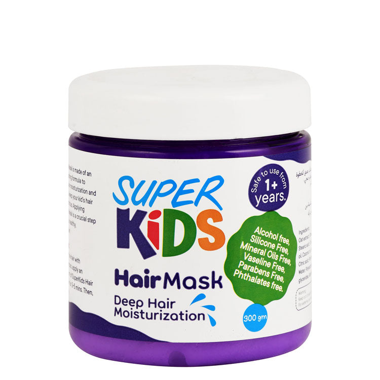 Super Kids Deep Moisturizing Hair Mask (1+ Years) - alcohol free, silicone free, parabens free