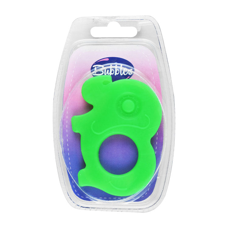 عضاضة على شكل فيل أخضر من Bubbles