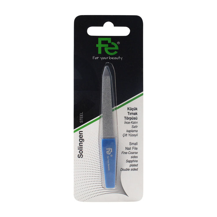 Fe Small Blue Sapphire Plated Nail File