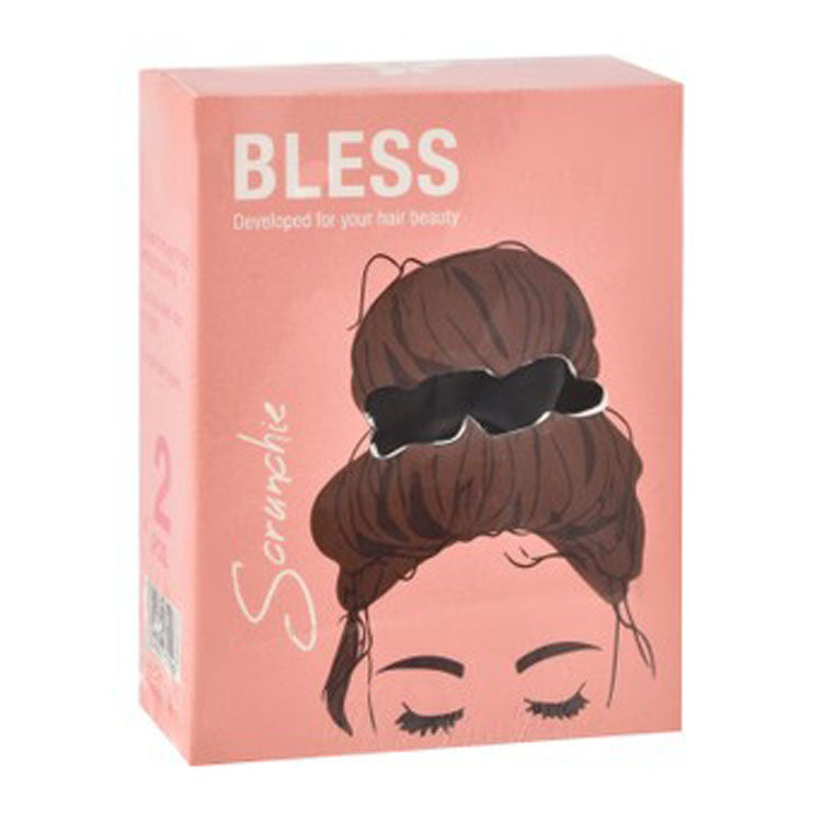 Bless Black Scrunchies for All Hair Types