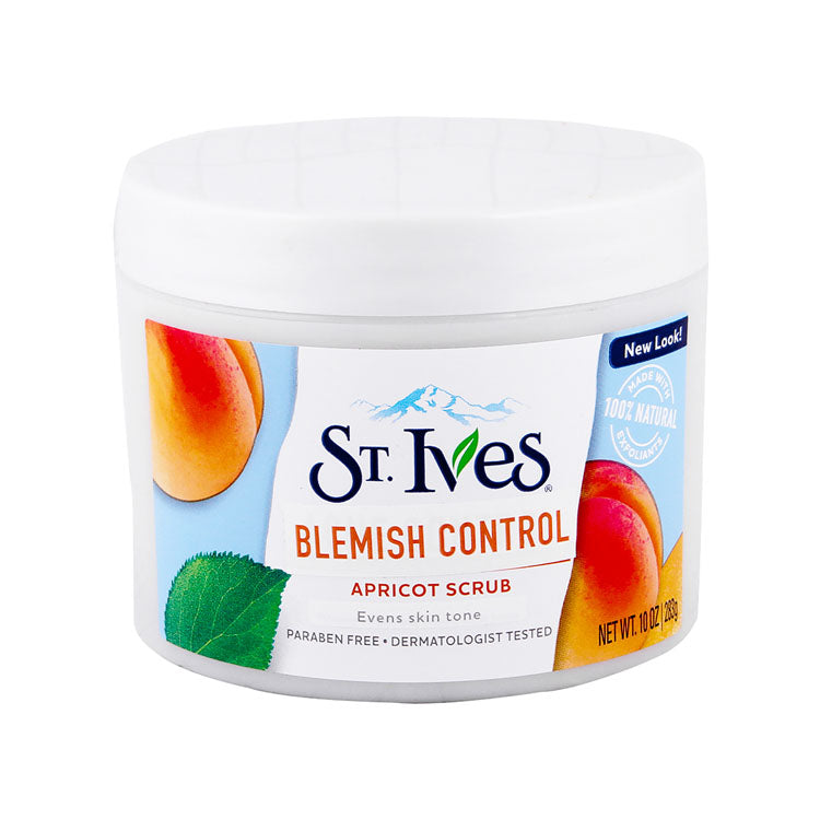 مقشر الوجه للتحكم بالبثور بالمشمش من سانت آيفز - خالٍ من البارابين