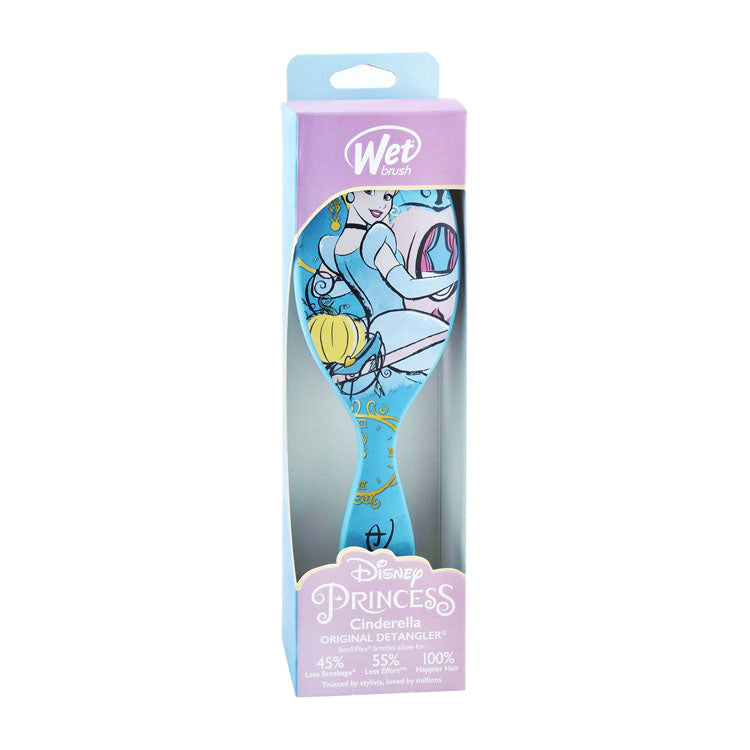 Wet Brush Disney Princess Cinderella Blue Original Detangling Hairbrush