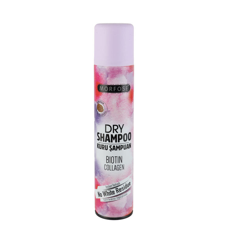 Morfose Instant Refreshing Dry Shampoo with Biotin & Collagen for Extra Volume