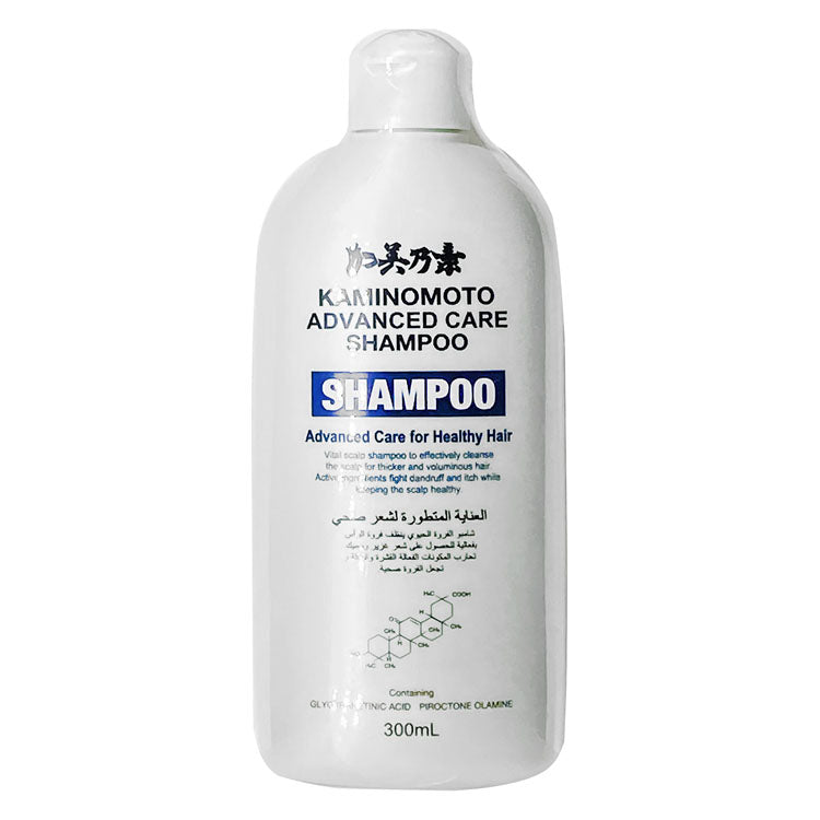 شامبو كامينوموتو ضد الحكة والقشرة مع حمض الجليسيريتينيك وبيروكتون أولامين