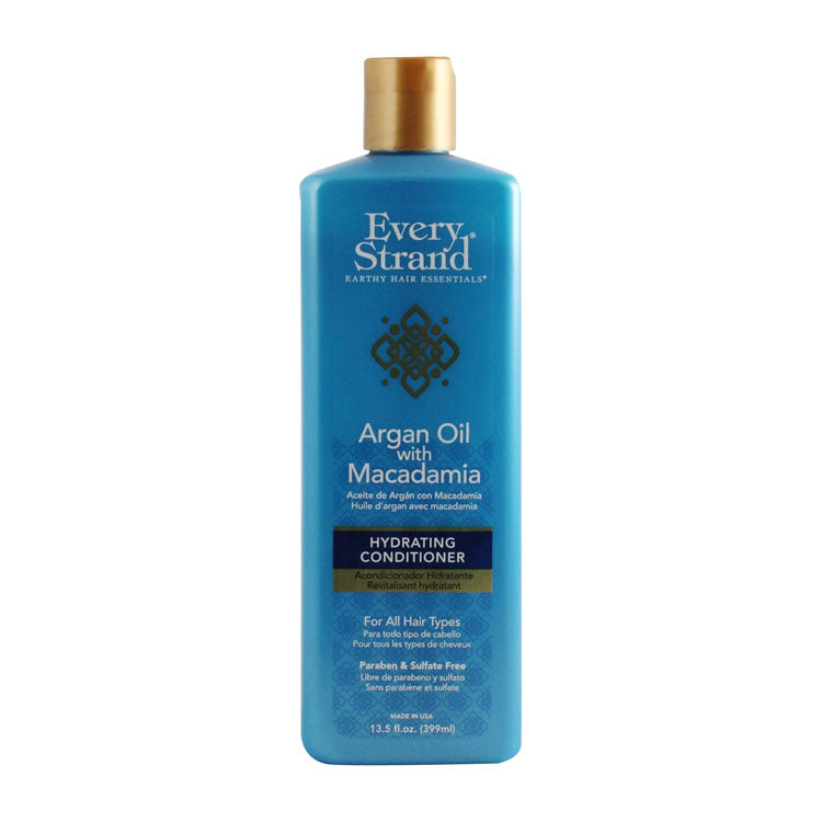 Every Strand Hydrating Conditioner with Macadamia & Argan Oil for All Hair Types - parabens free, sulfate free